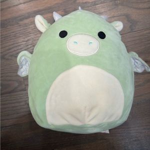 Squishmallow Green Dinosaur Dragon Plush Kellytoys 8” Dinosaur Plush